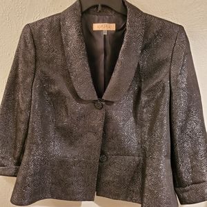 Kasper Evening Skirt Suit with Bling Bag